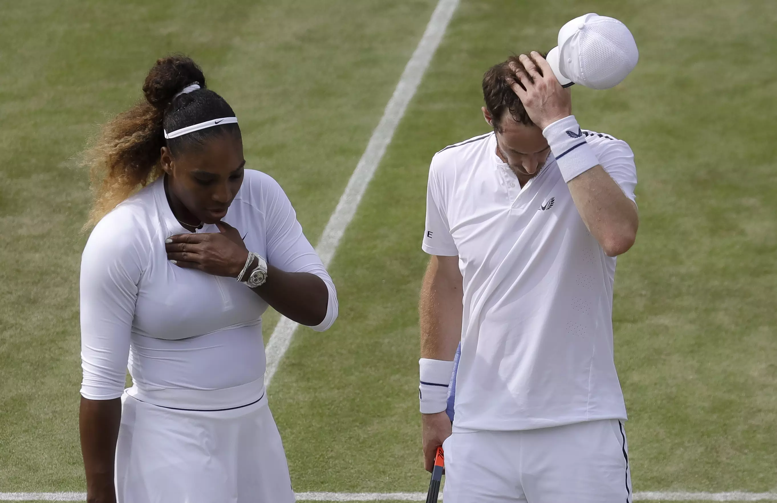 Williams and Murray are out of the mixed doubles competition.