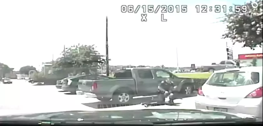 Shocking Dashcam Footage Of A White Police Officer Body Slamming A Black Woman