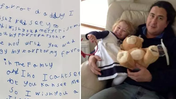 ​Little Girl Sends Letter To Late Dad In Heaven And Gets Heartwarming Reply From Royal Mail