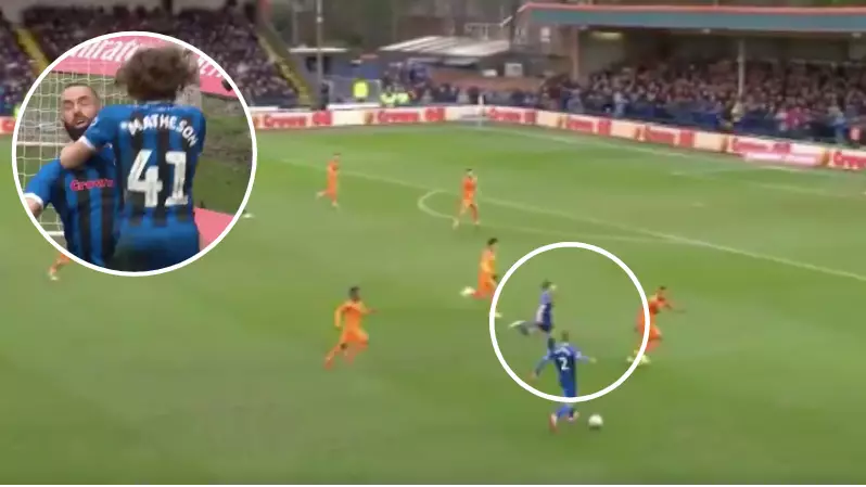 17-Year-Old Luke Matheson Sets Up 40-Year-Old Aaron Wilbraham For Rochdale Equaliser