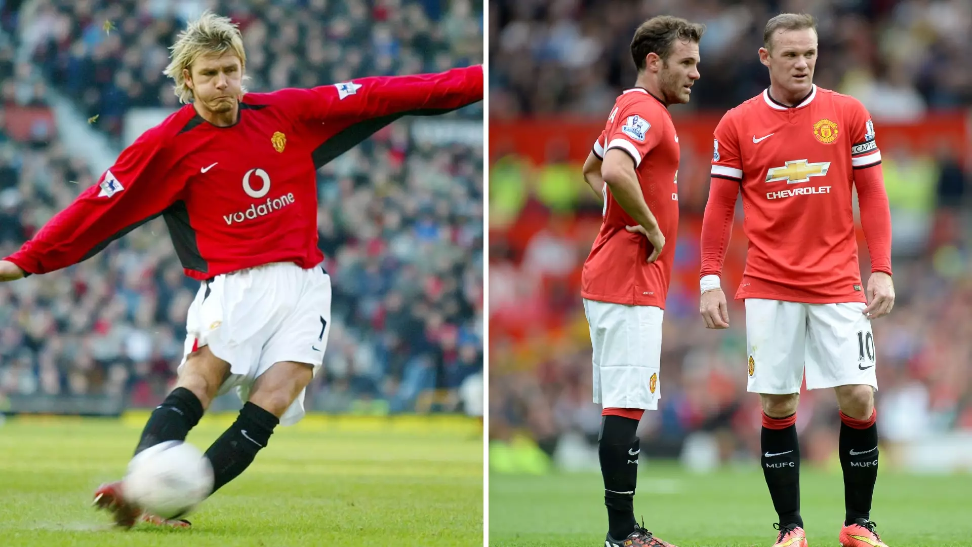 Mata Is On Course To Break Beckham's Free-Kick Record If He Stays At United