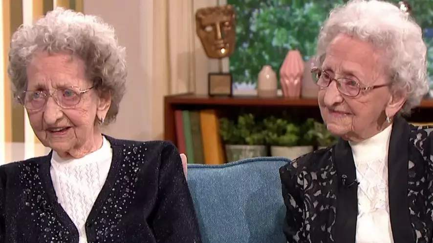 UK's Oldest Identical Twins Reveal The Secret To Old Age Is 'No Sex And Guinness'