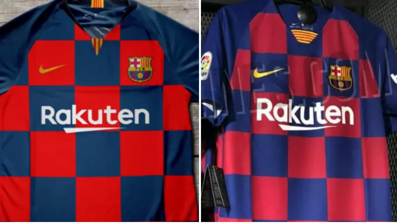 Barcelona's 2019/20 Home Kit Is Like Nothing They've Ever Had Before