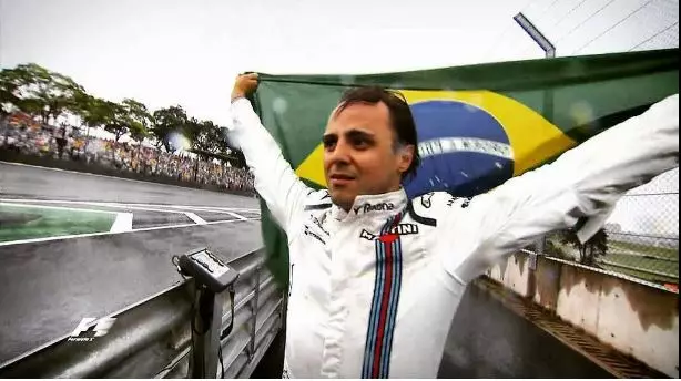 WATCH: Emotional Scenes As Felipe Massa Crashes During His Final Grand Prix