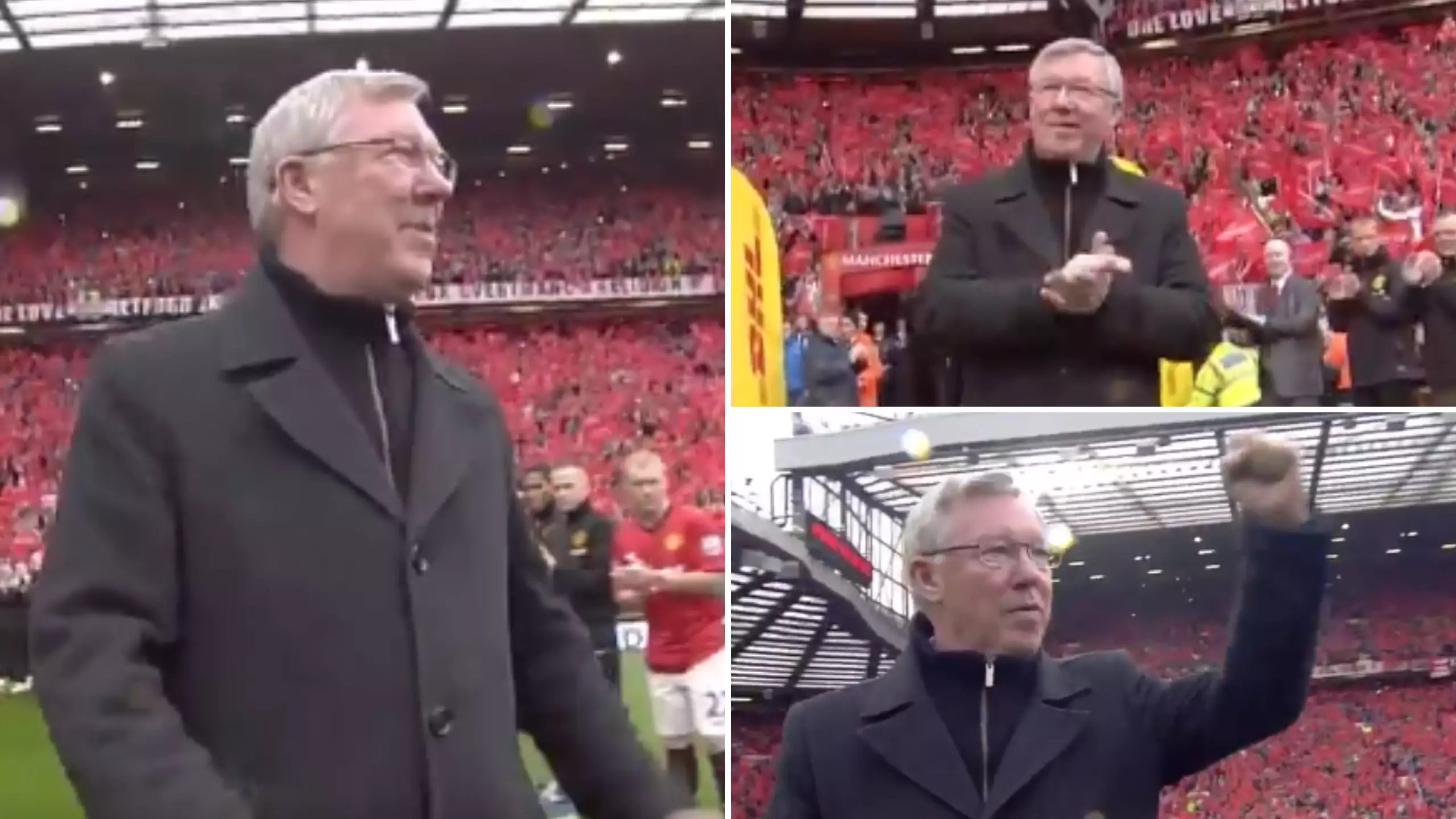 Eight Years Ago Today, Sir Alex Ferguson Walked Out As Man Utd Manager At Old Trafford One Last Time