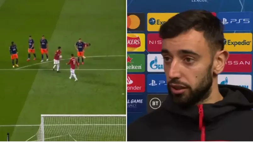 Bruno Fernandes Explains His Decision To Give The Penalty To Marcus Rashford