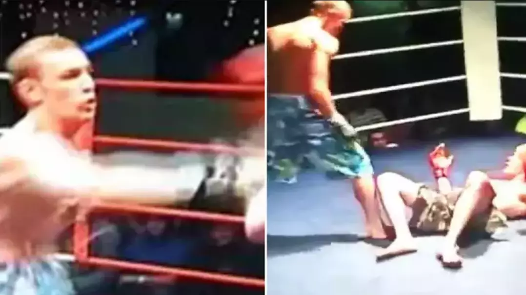 Amazing Rare Footage Of 18-Year-Old Conor McGregor Destroying Opponent In Amateur Fight