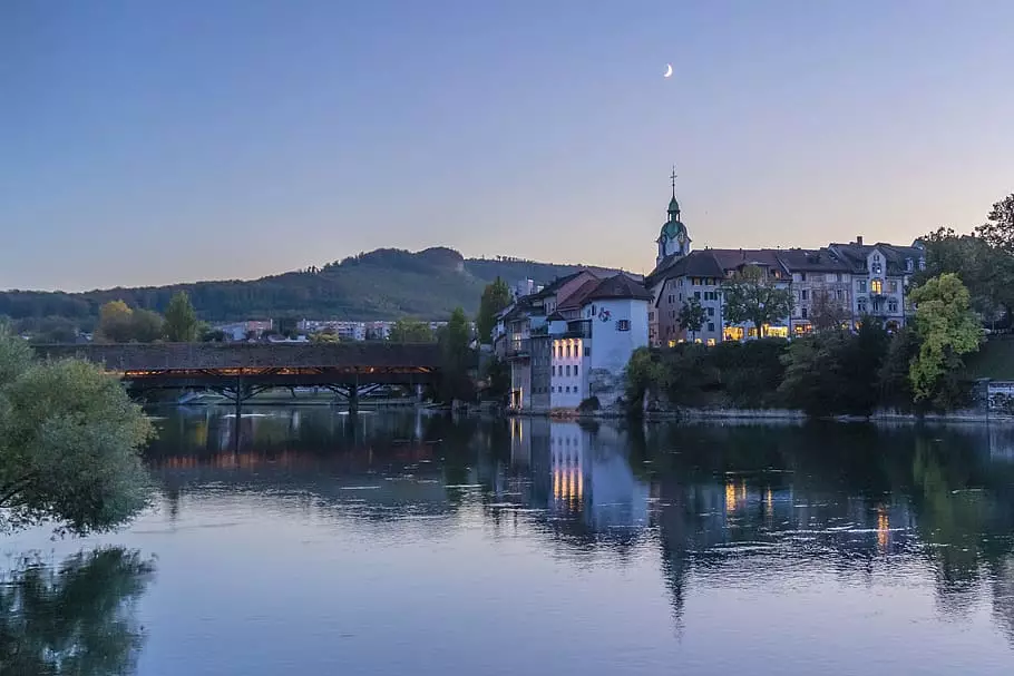 Olten is a quiet Swiss town located between Zurich and Basel (