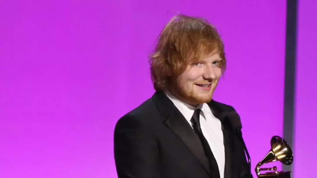 Ed Sheeran Sneaks Up On A Little Boy On The Ellen Show 