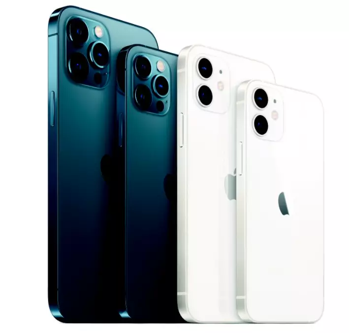 The iPhone 12 Pro and Pro Max.