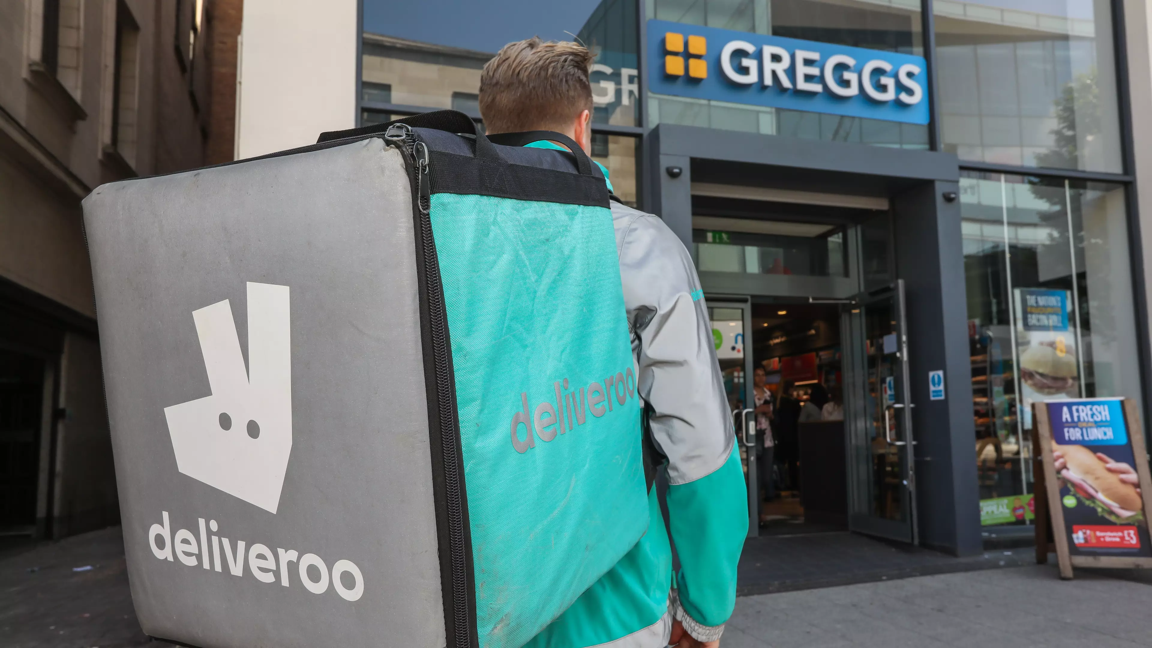 ​Greggs Now Does Delivery Thanks To New Trial With Deliveroo