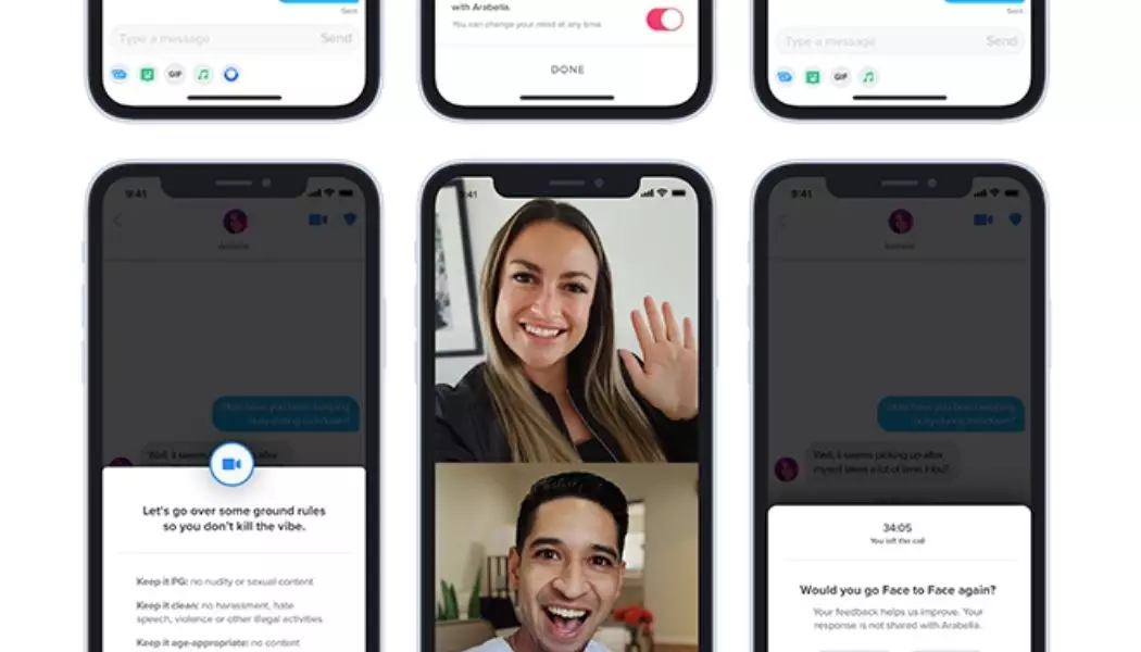 Tinder introduced a video chat feature in 2020 (