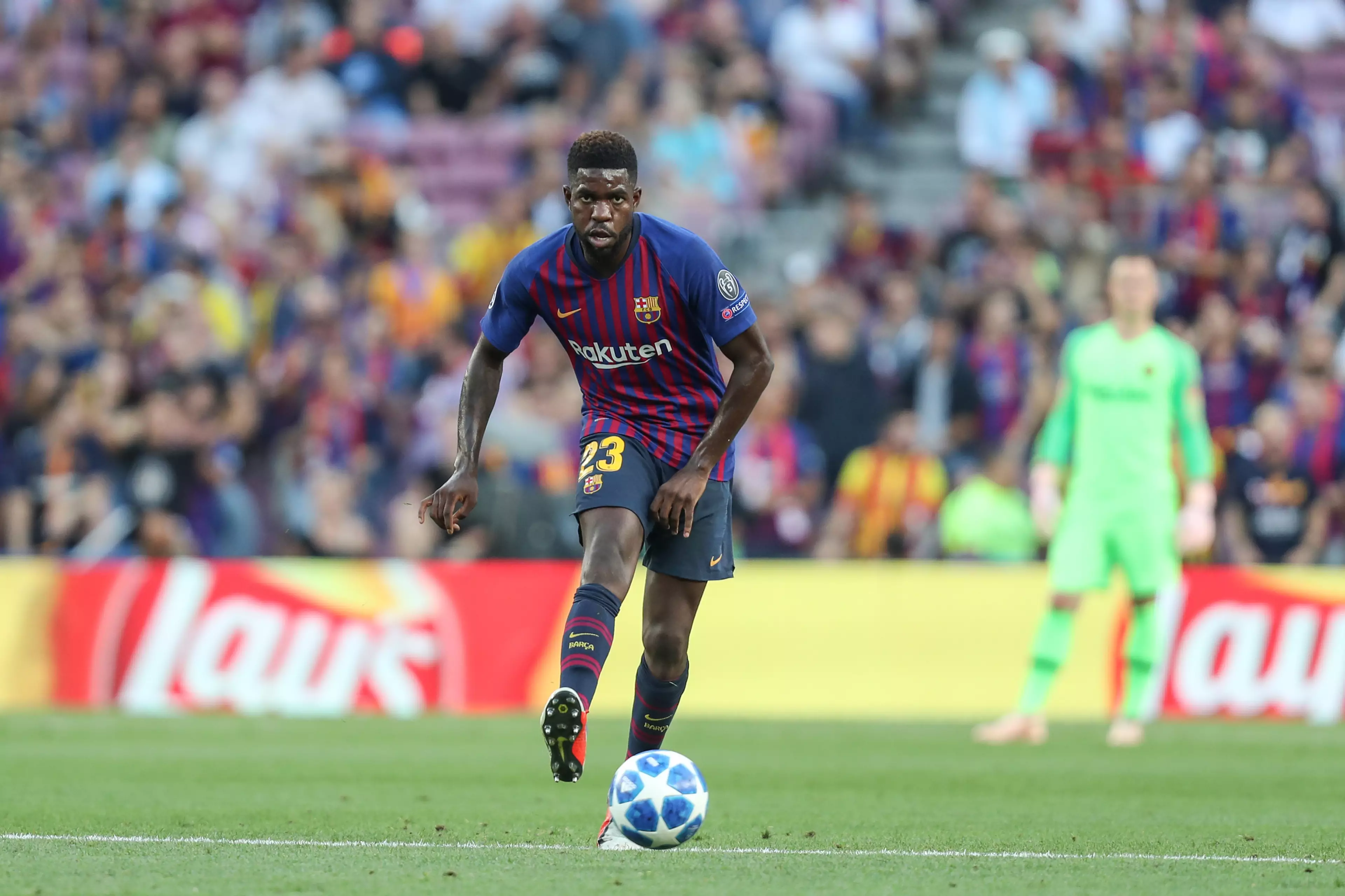 Umtiti has been overtaken by Lenglet in the pecking order this season. Image: PA Images