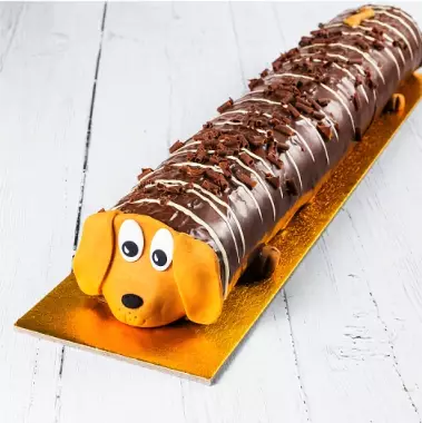 Sainsbury s Is Selling Sausage Dog Yule Log As Part Of Christmas Range