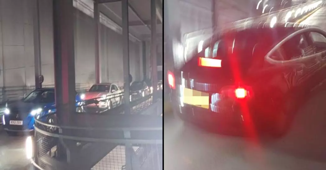 Shoppers Furious As Tesla Car Runs Out Of Battery And Blocks Carpark For 3 Hours