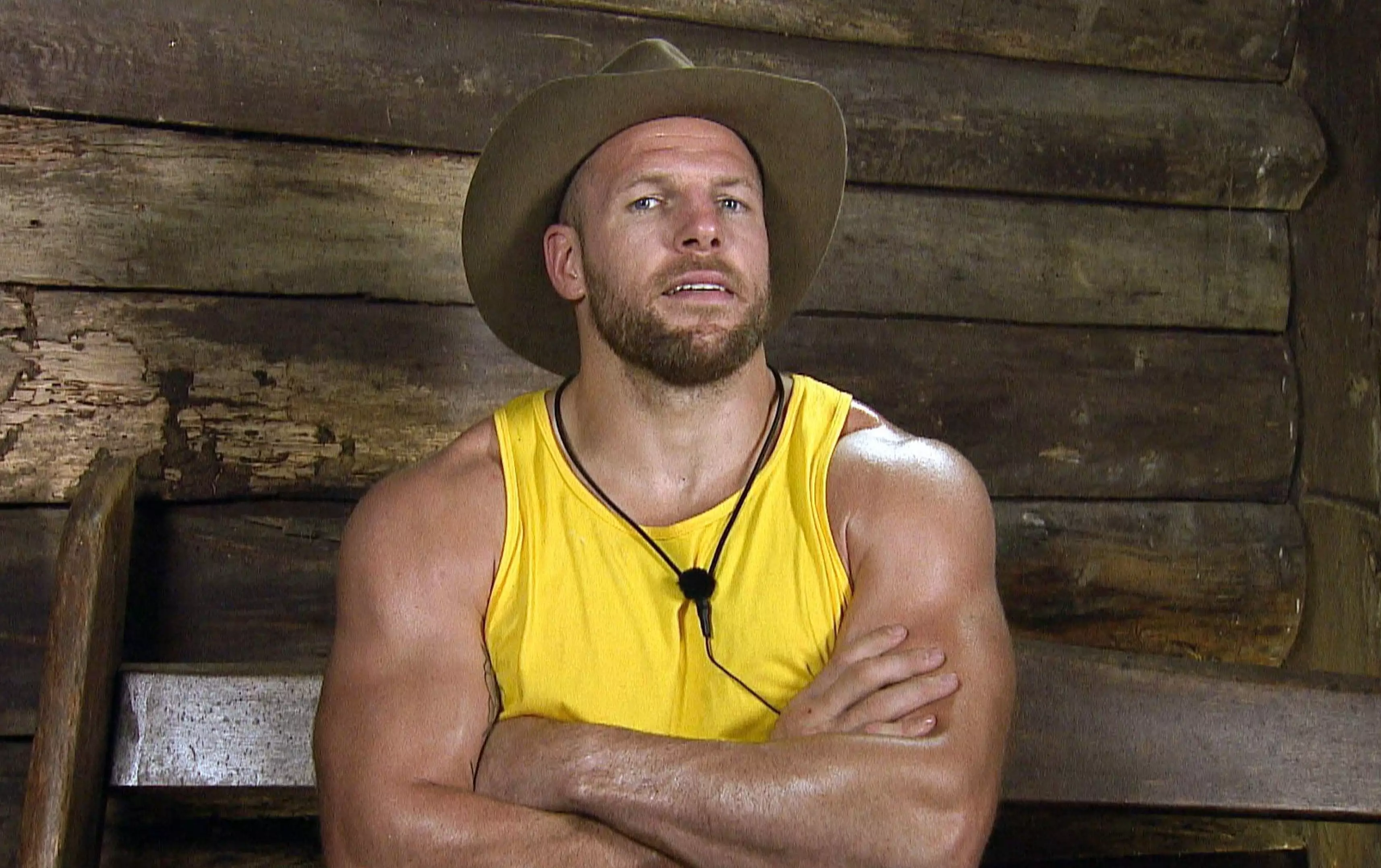 James Haskell has been giving his I'm a Celeb campmates a piece of his mind.