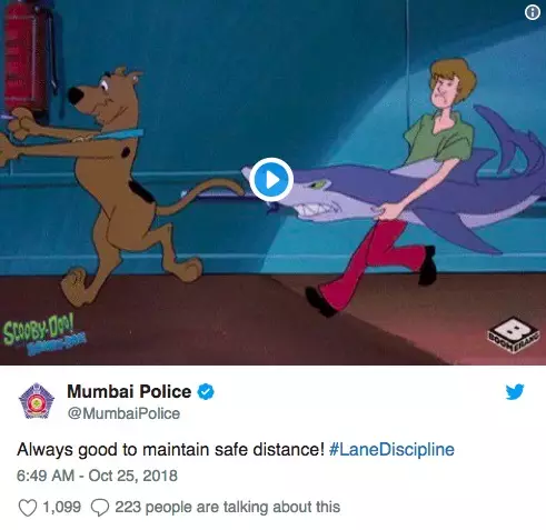 The Mumbai Police Twitter