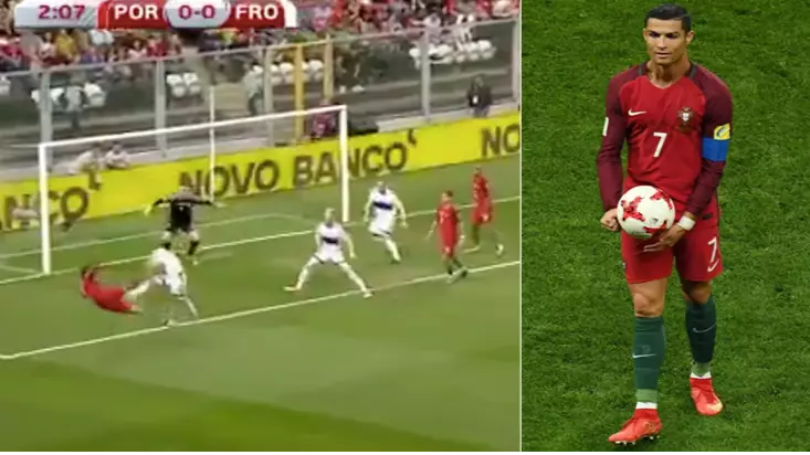 WATCH: Cristiano Ronaldo Scores Phenomenal Scissor Kick For Portugal 