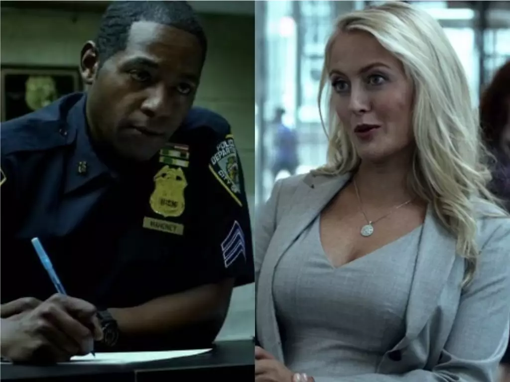 Royce Johnson in The Punisher and Amy Rutberg in Daredevil.