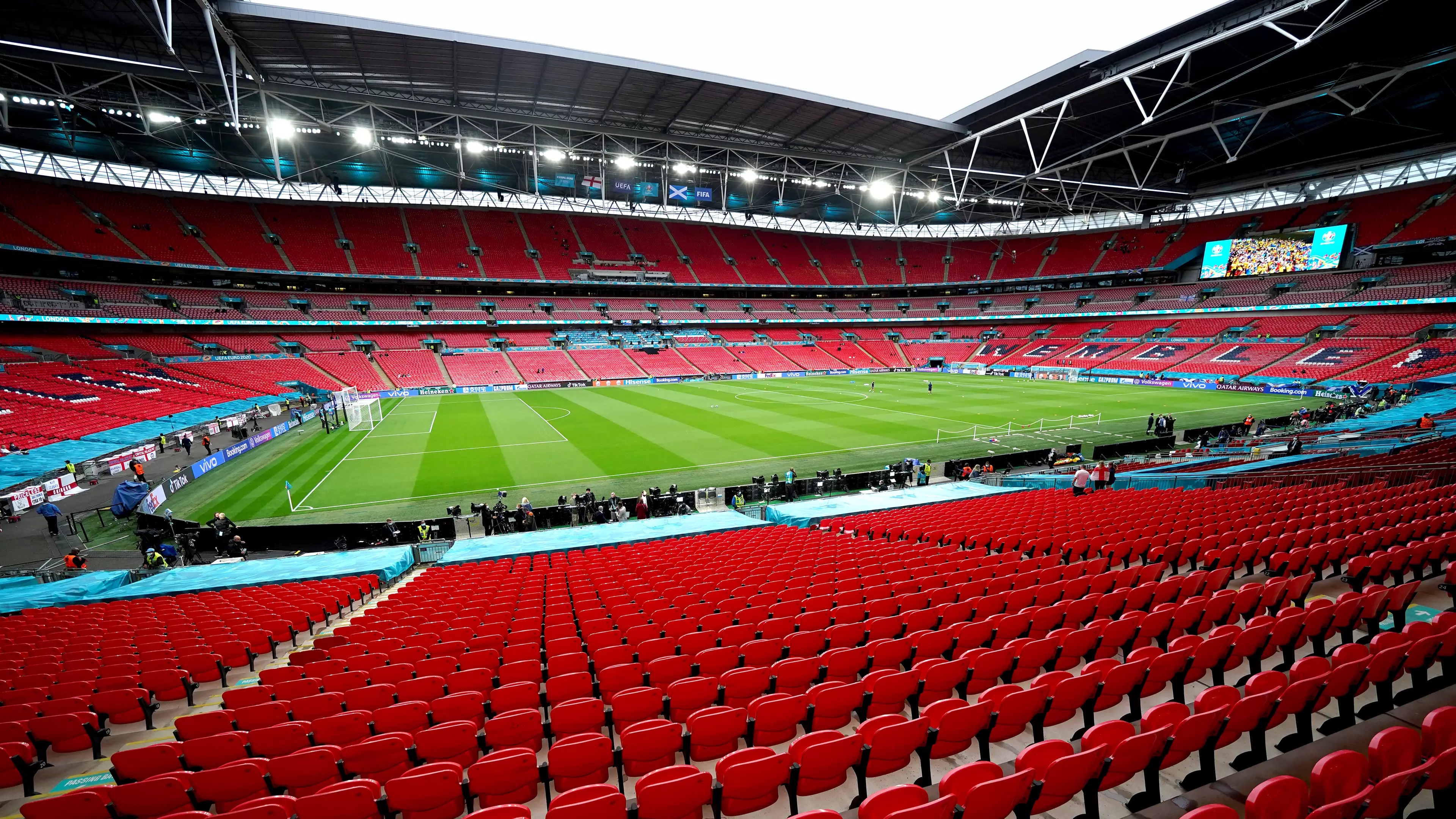 Euro 2020 Semi Finals And Final Set To Host 65,000 Fans
