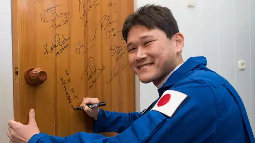 Japanese Astronaut Is Scared He's Grown Too Much To Make It Home