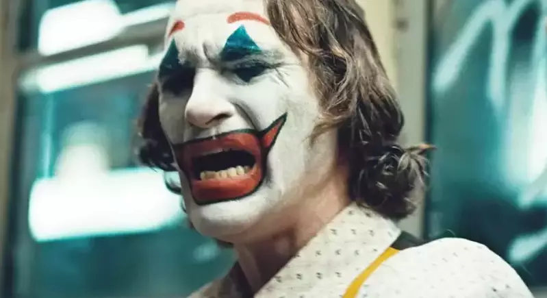 Joaquin Phoenix in the new Joker movie.