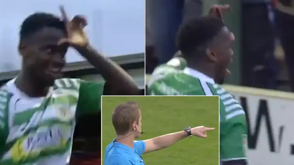 Yeovil Player Taunts Opposition Fans With 'L' Fortnite Dance, Then Goal Is Disallowed 