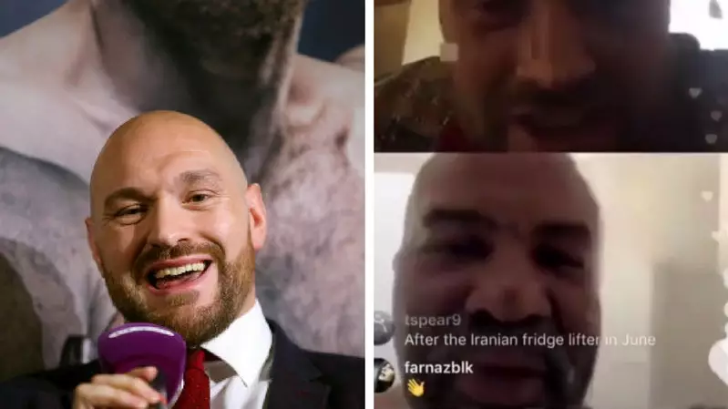 Shannon Briggs Agrees To Fight Tyson Fury Live On Instragram Whilst Sitting On The Toilet