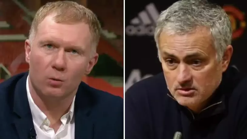 Nobody Can Believe What Jose Mourinho Has Just Said About Paul Scholes