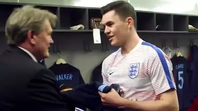 WATCH: The Special Moment Michael Keane Is Presented With Debut Shirt