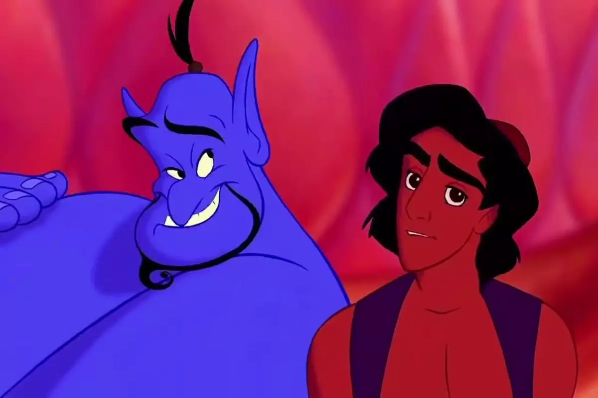 The genie in Disney's Aladdin.