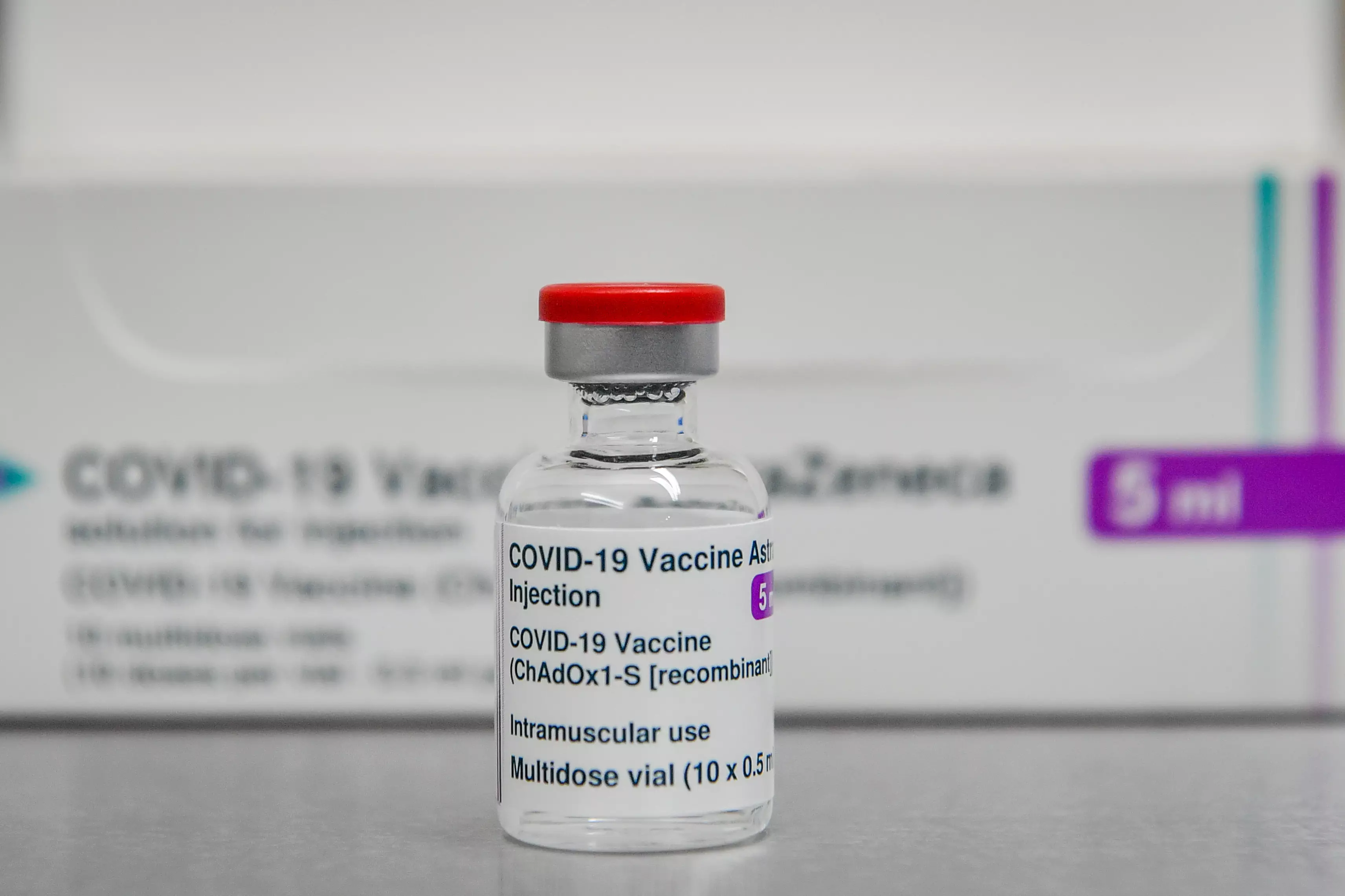 The Oxford vaccine was approved last week.