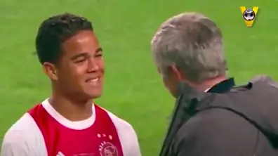 WATCH: The Subtitled Conversation Between Mourinho And Justin Kluivert Is Very Interesting