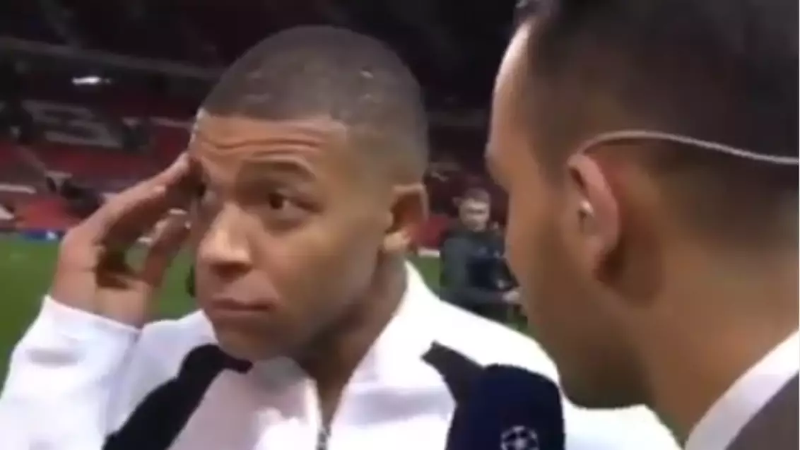Kylian Mbappe Was So Frustrated In His Post-Match Interview And It's Elite Mentality 