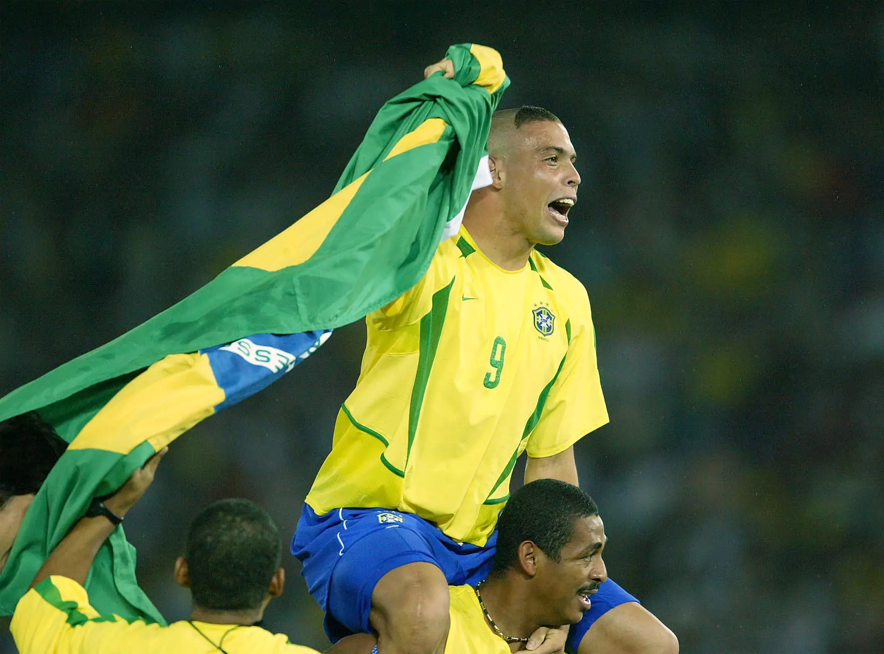 After heartache in 98, Ronaldo was the World Cup winner in 2002. Image: PA Images