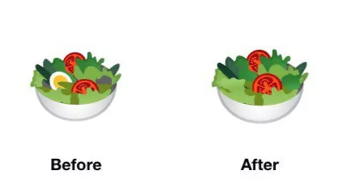 ​Google Redesigns Salad Emoji So That It's 'More Inclusive' To Vegans