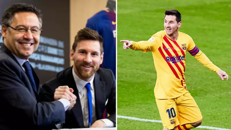 Barcelona Have To Pay Lionel Messi £170,000-A-Week Until 2025