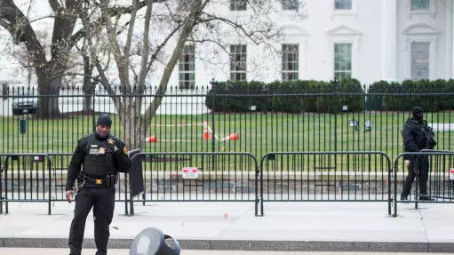 Man Suffers 'Self-Inflicted Gun Shot Wound' Outside White House