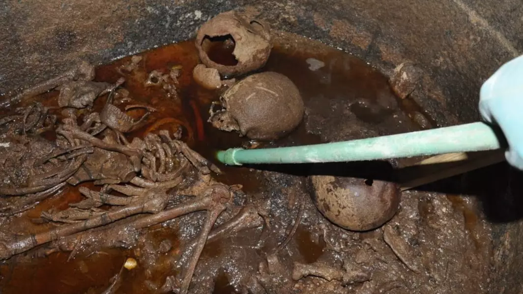 People Want To Drink The Weird Red Liquid From The 2,000-Year-Old Sarcophagus