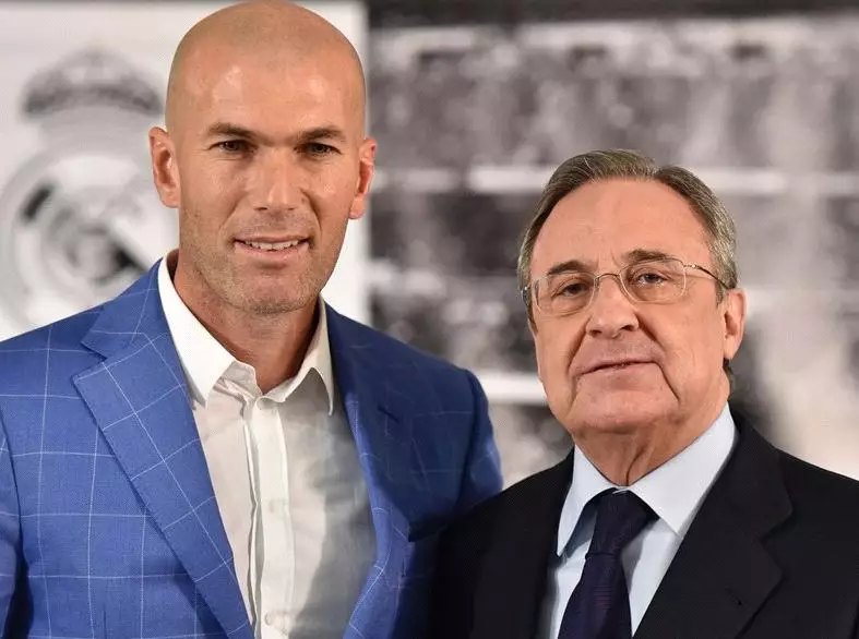 Zidane's time as Real boss looks to be coming to an end. Only a third consecutive Champions League success could potentially save his job. Images: PA