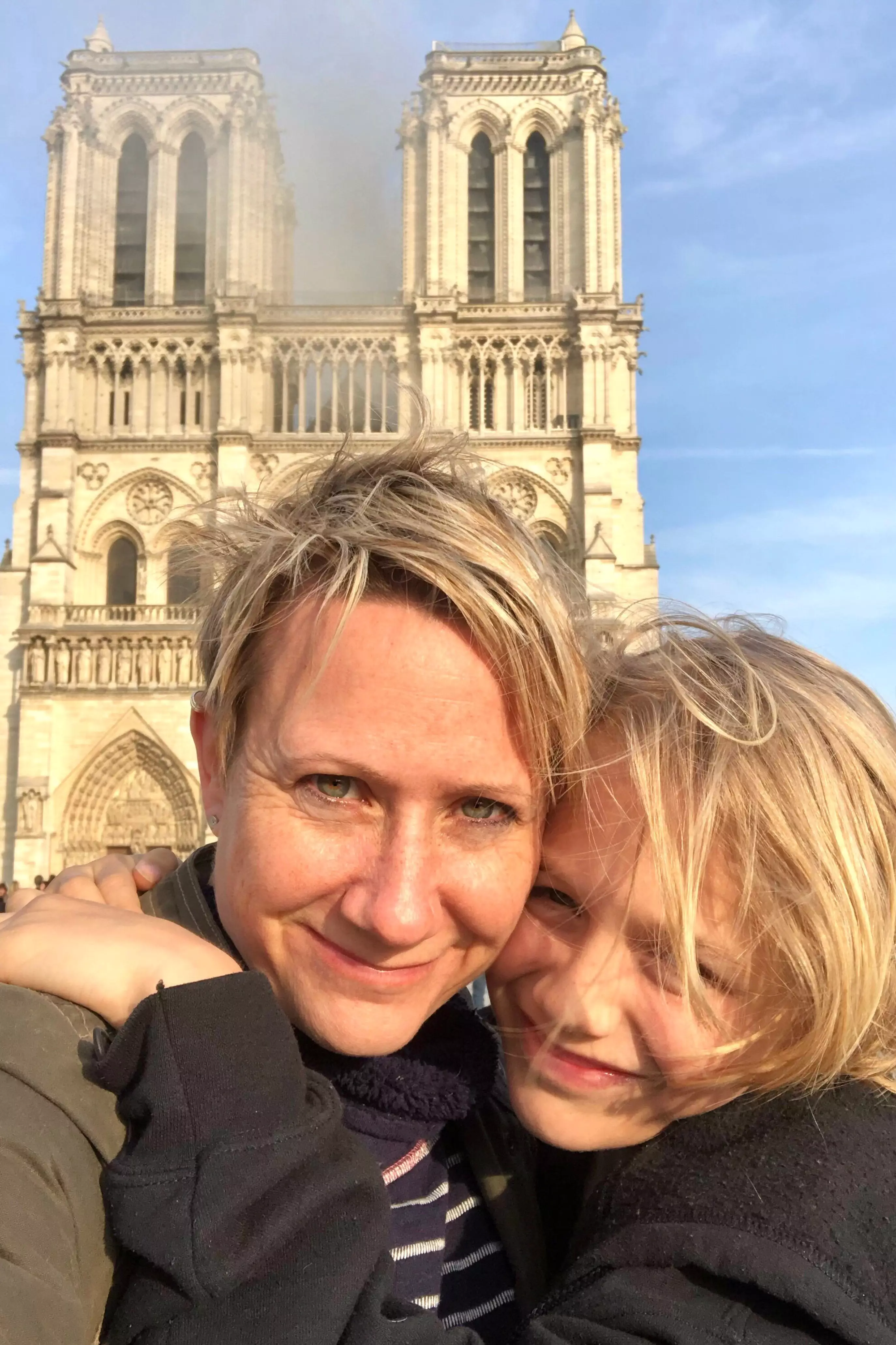 Suzanne was on a day trip with her son to celebrate his 11th birthday.
