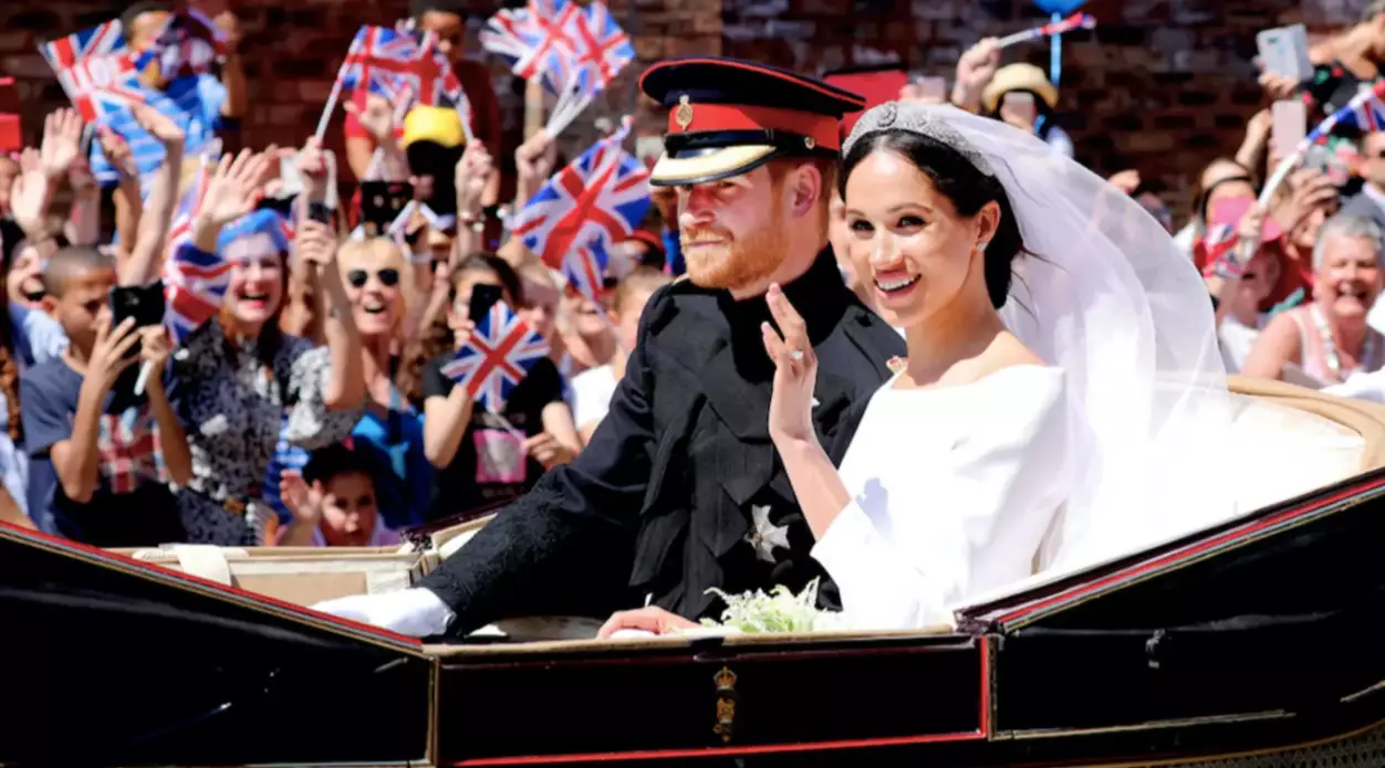Harry and Meghan's wedding was watched by millions worldwide (