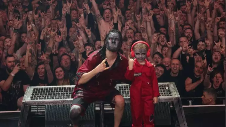 Kid, 5, Meets Slipknot After Video Of Him Drumming Goes Viral