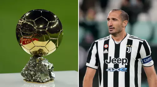 Georgio Chiellini Backs Teammate To Win The 2021 Ballon d'Or award