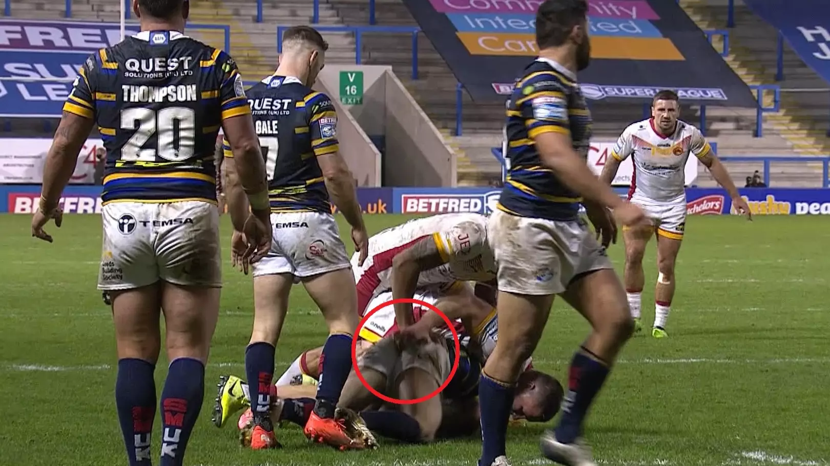 Rugby League Star Joel Tomkins Cops Eight-Game Ban For 'Finger Up The Bum’ Incident