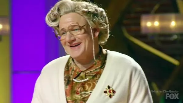 ​Gordon Ramsay Dressed Up As An Old Woman And It's Truly Terrifying