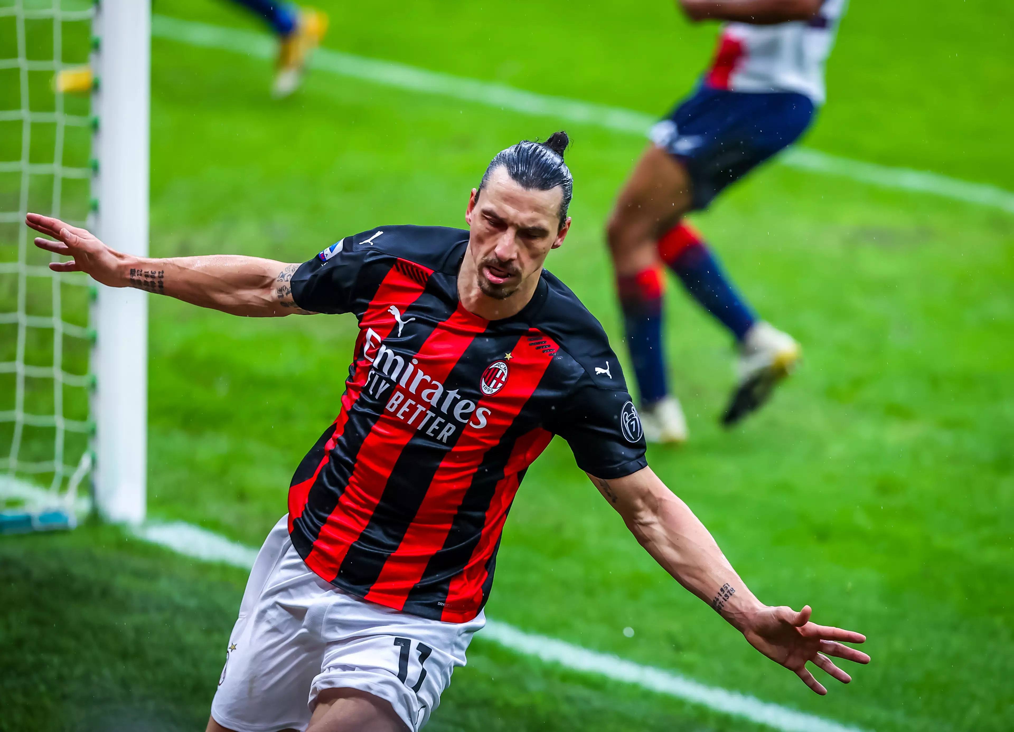 Ibra has been in excellent form this season. Image: PA Images