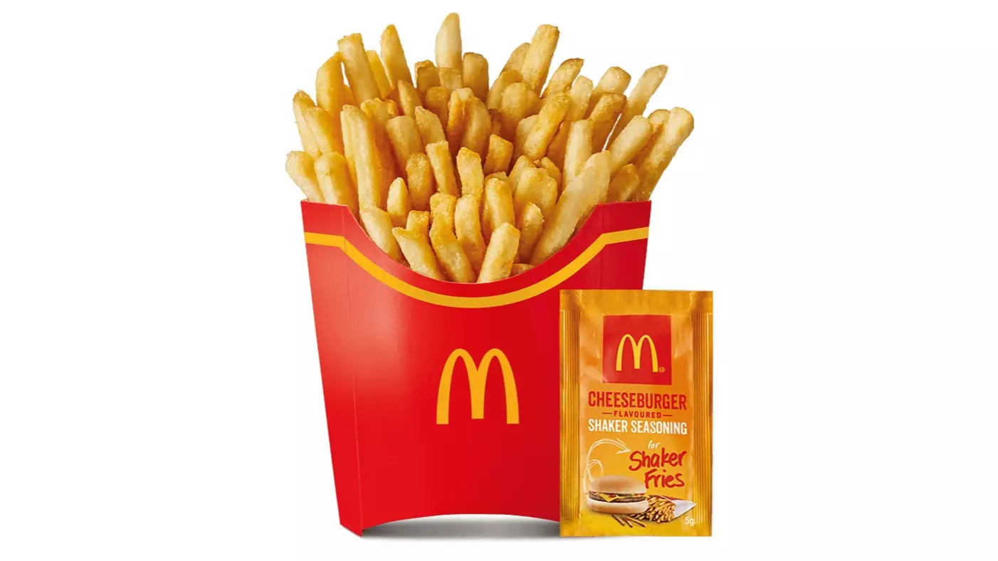McDonald's Is Bringing Back Cheeseburger Shaker Fries Across Australia 