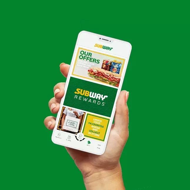 Download the Subway app now (