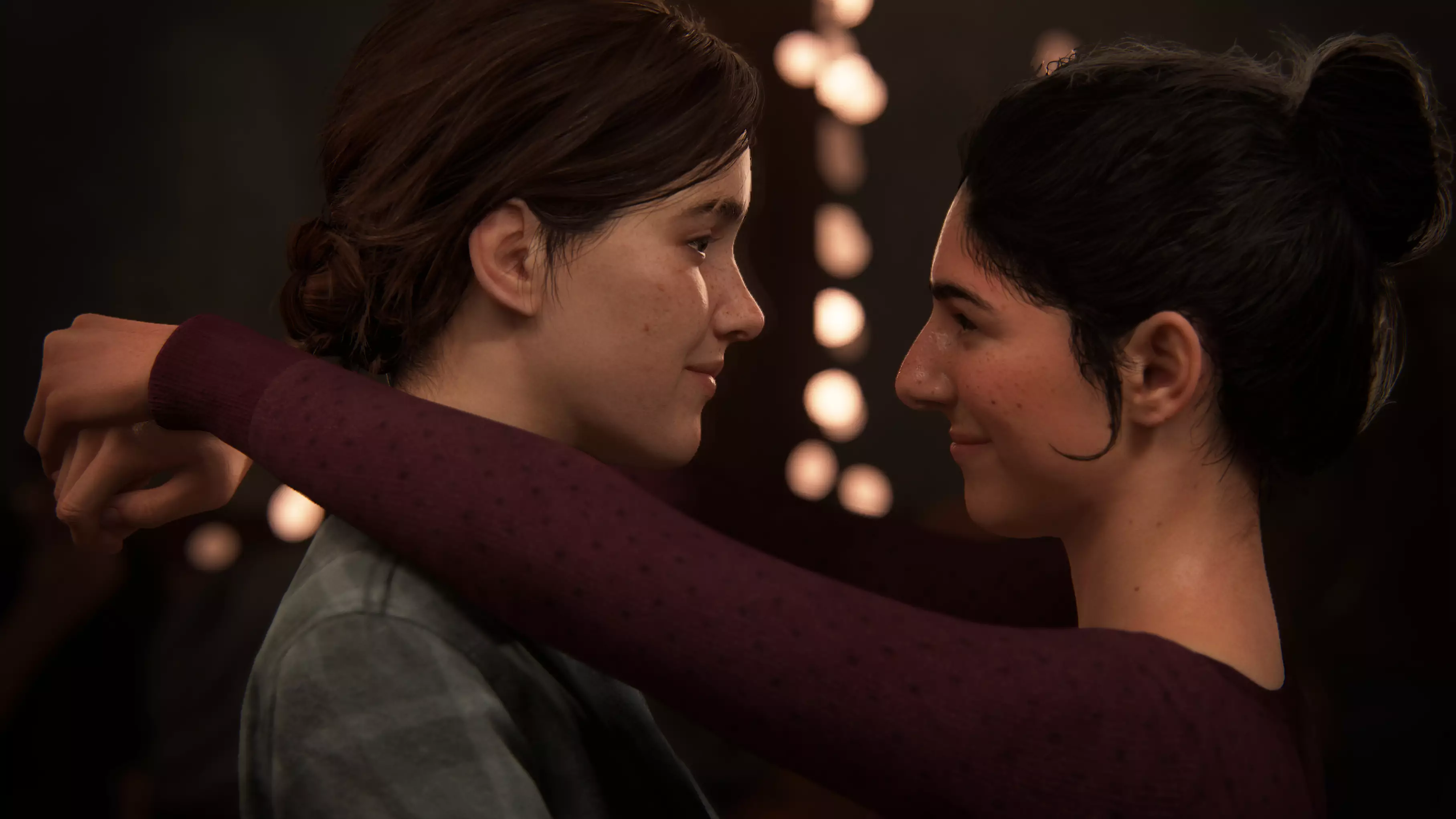 Ellie and Dina in 'The Last Of Us: Part II' /